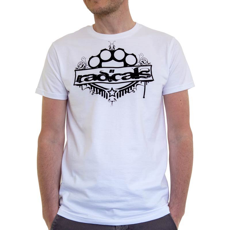 Radicals Shirt Black Logo Basic - White