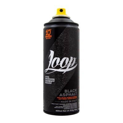 Loopcolors Cans Asphalt 400ml - Schwarz