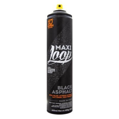 Loopcolors Cans Asphalt 600ml - Schwarz