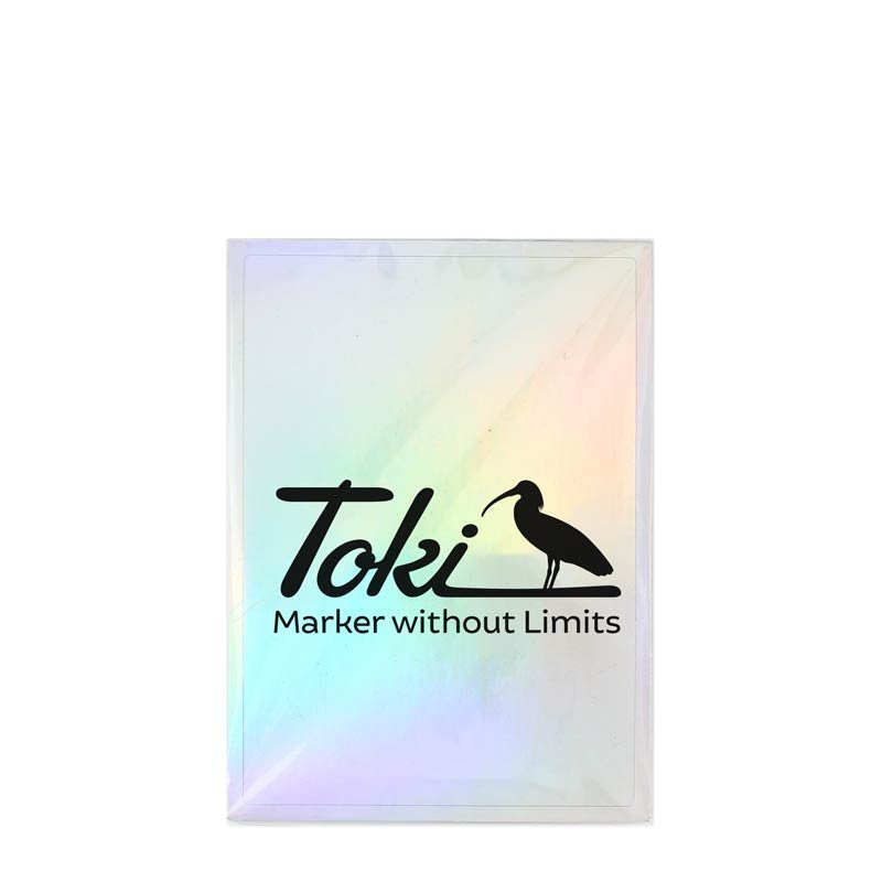 Toki Cracker Eggshell Sticker - Hologram