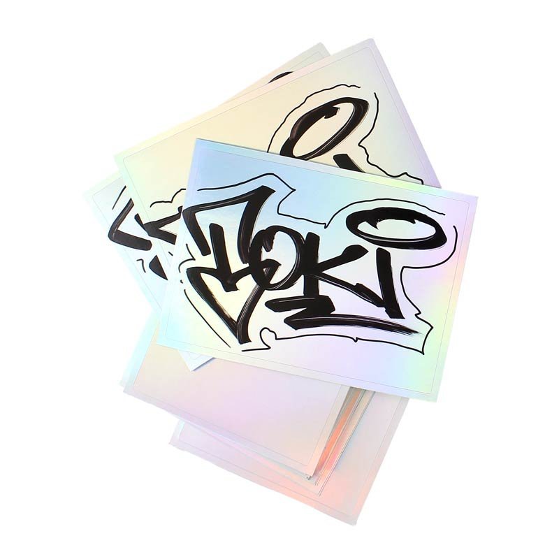 Toki Cracker Eggshell Sticker - Hologram - Image 3